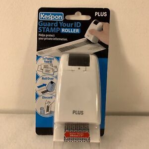 Kespon Plus Guard Your ID Roller Stamp Security No More Shredding