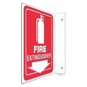 CONDOR 480X54 Safety Sign,12 in x 9 in,PETG