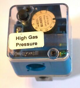 HONEYWELL Gas Pressure Switch C6097B, Manual Reset M2