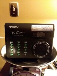 BROTHER, P-TOUCH LETTERING SYSTEM, WITH DIAL TURNER