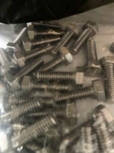 New Fastenal 5/16-18 X 1&#034; SS 304(A2) Stainless Hex Bolts QTY 50 Unopened