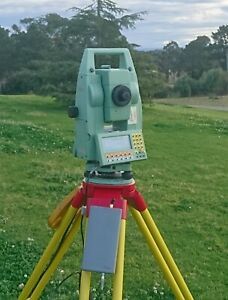 Leica TCRA1101+ Robotic Total Station and RCS1100 One-Man System