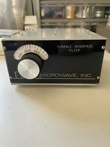 K&amp;L 3BT-190/375-5-N Tunable Bandpass Filter