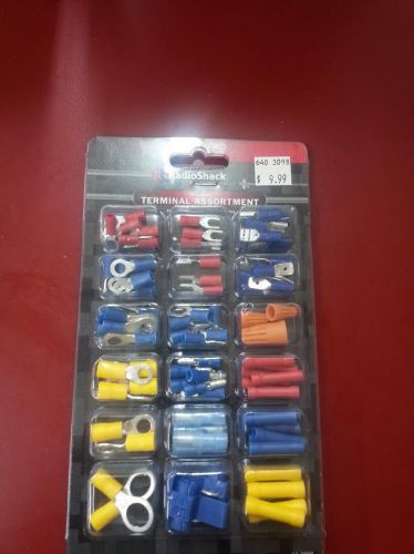 Insulated Terminal Assortments 18 varietys with 81 pieces