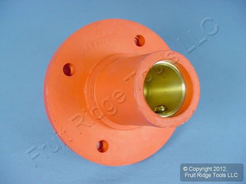 New leviton orange 17 series female cam-type panel receptacle 690a 600v 17r22-o for sale