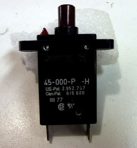 (cs-315) eta 45-000-p-h 2.5a circuit breaker 1pole 250vac 28vdc for sale