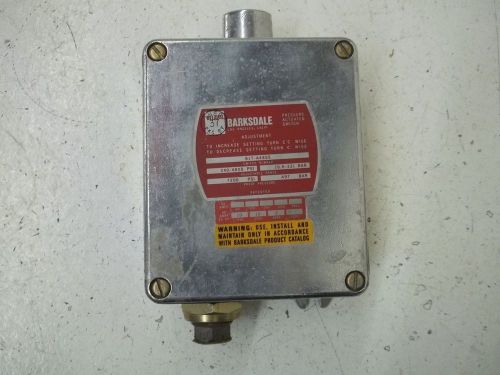 BARKSDALE B1T-A48SS PRESSURE ACTUATED SWITCH *USED*