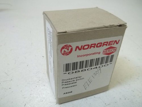 NORGREN 0880400 PRESSURE SWITCH *NEW IN A BOX*