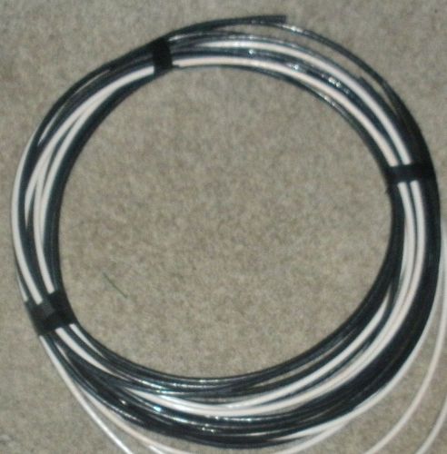 3 strands 2/black &amp; 1/white 6 awg copper thhn/thwn wire 75 + feet cerro vinylon for sale