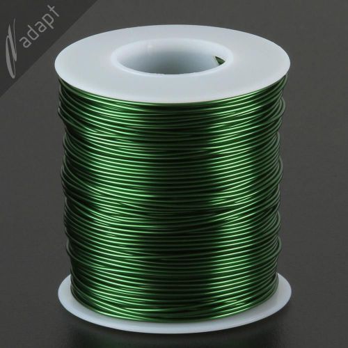 Magnet Wire, Enameled Copper, Green, 19 AWG (gauge), 155C, 1 lb, 250ft