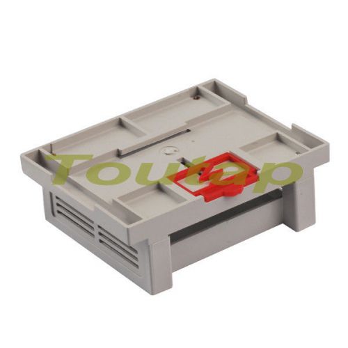 Industrial plastic instrument shell din-rail/PLC enclosure box case-110x90x40mm