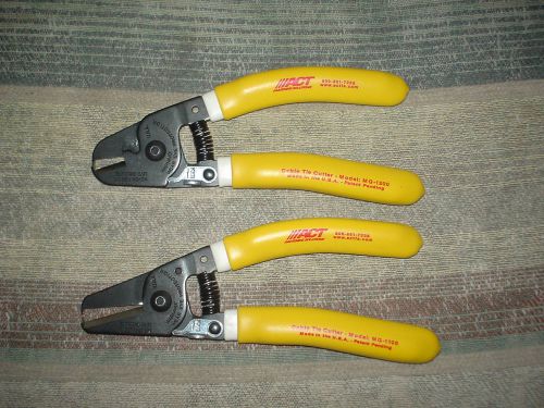Set of 2 ACT Cable Tie Cutters MG-1100 and MG-1200