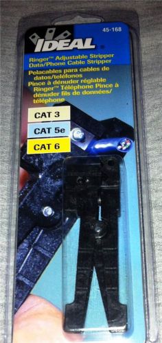 Ideal Adjustable Data/Phone Cable Stripper 45-168 CAT 3, 5e, 6  ** MADE IN USA**