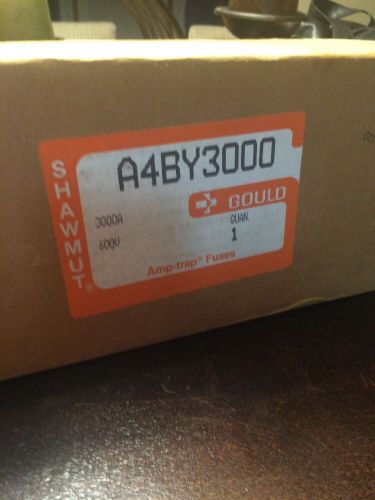 Gould amp trap fuse a4by3000 for sale