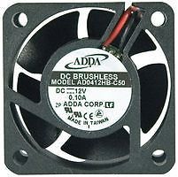 ADDA AD0424HB-C50 AXIAL FAN, 40MM, 24VDC, 70mA