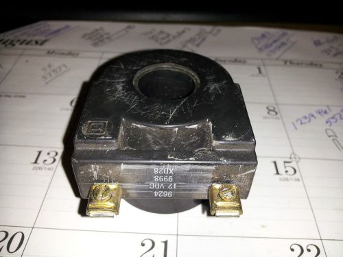 Square d 9998 xd28 12 vdc coil new no box #b46 for sale
