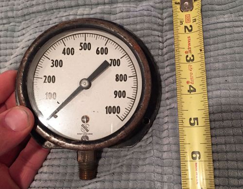 Ashcroft gauge psi vintage air gas 1000 AMC 4289