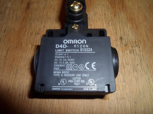 OMRON D4D-6120N LIMIT SWITCH (NEW NO BOX)