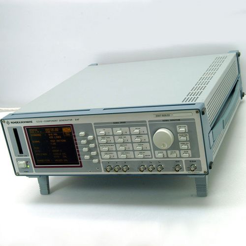 Rohde &amp; Shwarz Video CCVS +Component Generator SAF 2007