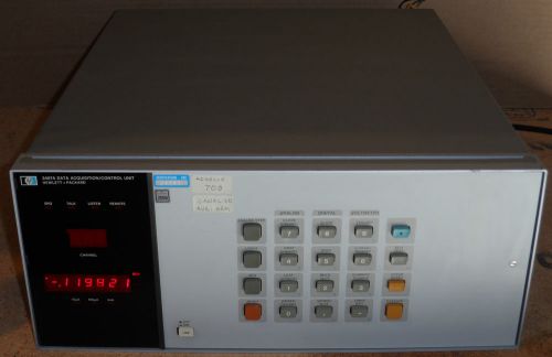 HP 3497A Acquisition/Control Unit with 4 Plug-Ins 44426A 44429A 44425A 44432A