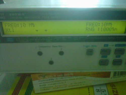 E4916A  HP   Hewlett Packard   Impedance / LCR Meter  Used