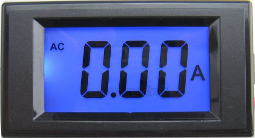 0-5.00a digital ac ammeter amp panel meter ampere  monitor ac/dc 8-12v powered for sale