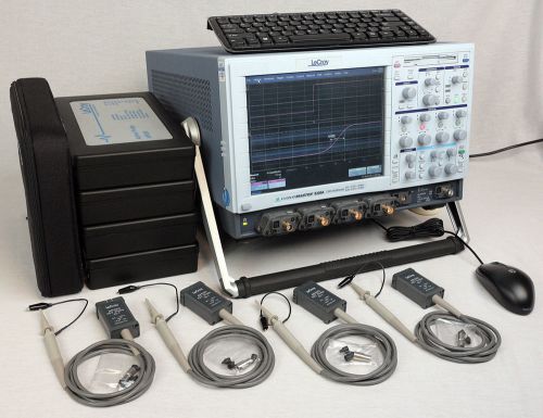 Lecroy wavemaster 8300a 3 ghz digital oscilloscope with active probes, warranty for sale