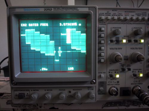 Tektronix 2252 100mhz oscilloscope; refurbed calibrated &amp; guaranteed only at bin for sale