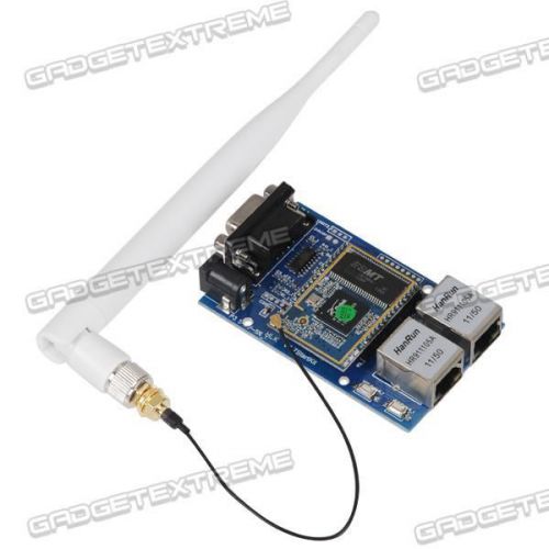 HLK-RM04 Embedded UART-ETH-WIFI Router Development Kit w/Antenna e