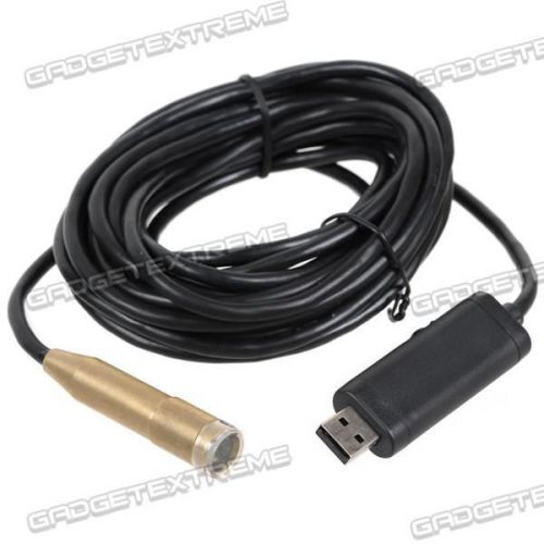 5m usb cable wire waterproof inspection snake 4 led camera endoscope cam ge for sale