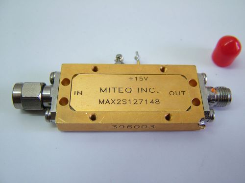 RF ACTIVE X2 FREQUENCY MULTIPLIER 8 - 18GHz OUT MITEQ MAX2S127148 SMA