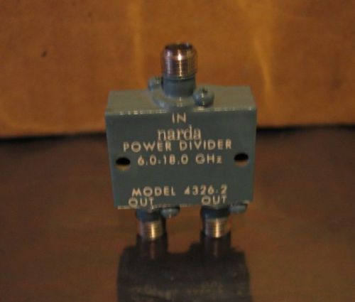 Narda 4326-2 Power Divider 6 to 18 GHz
