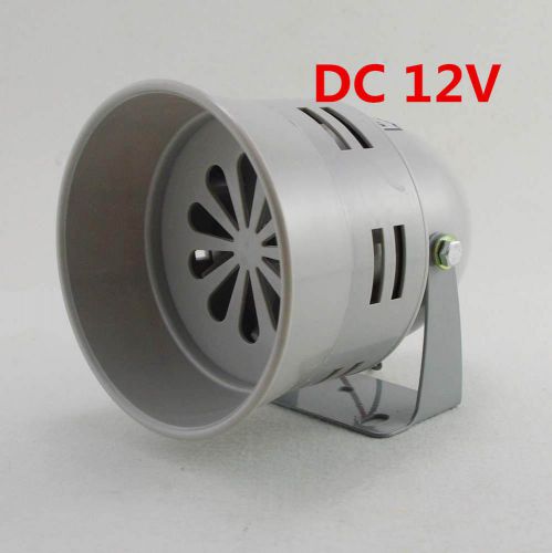 DC12V 130dB Gray MS-290 Mini Plastic Industrial Alarm Sound Motor Siren