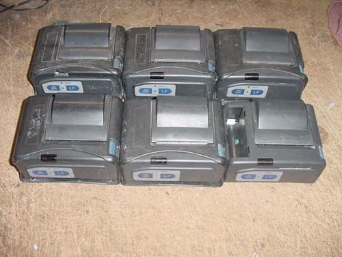 Lot of Six Mobile Printers Citizen Systems CMP-10 for Parts/Repair Only. &gt;N3