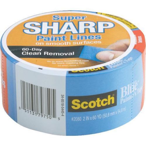 Scotch safe-release with edge-lock painter&#039;s masking tape-2&#034; blue painters tape for sale