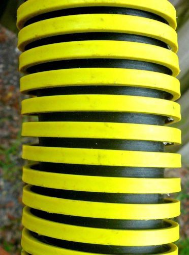8 Ft Industrial Commercial Vacuum Hose 2&#034; ID Yellow Black Crush Proof New Other