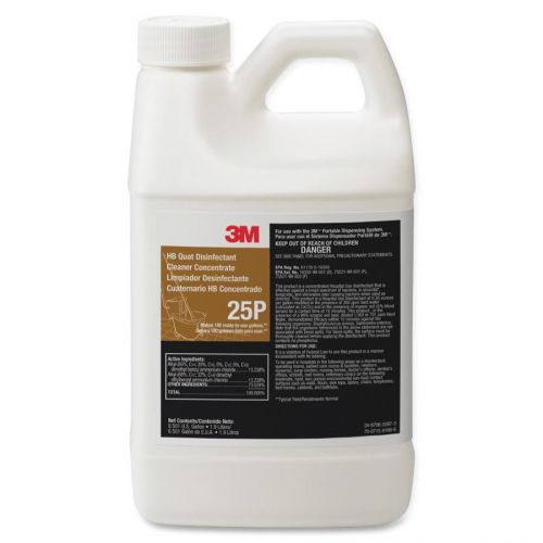 3M MMM25P Hb Quat Disinfectant Cleaner Concentrate