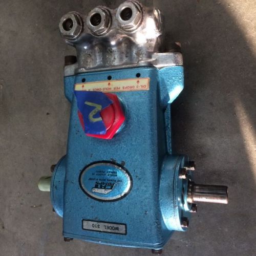 Cat car wash triplex 310 pump rebuildable core from working bay