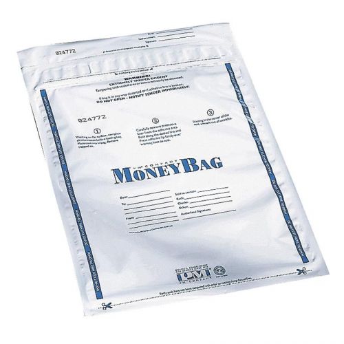 PM Company PMC58001 Disposable Deposit Money Bags Pack of 100