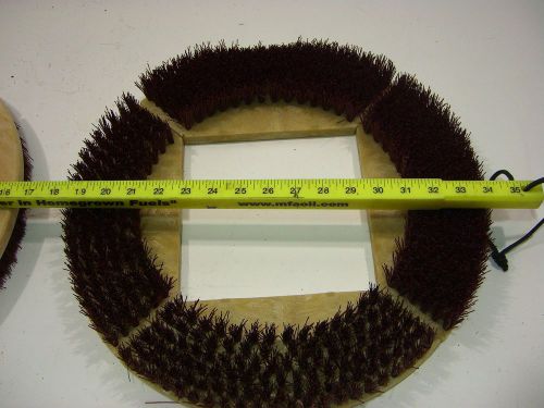 REPLACEMENT 16&#034; 4 segment  FLOOR CLEANER SWEEPER POLISHER BRUSHES