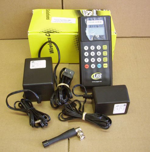Long range systems lrs tx-9550lcmg xmtr kit guest paging transmitter restaurant for sale