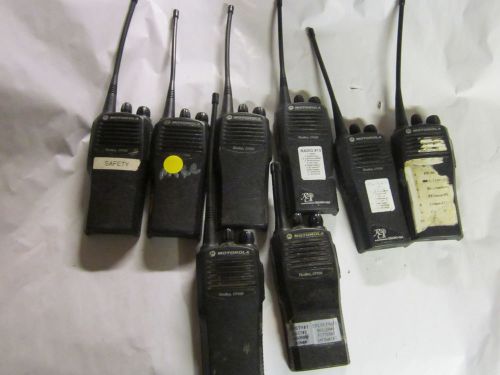 Motorola  UHF CP-200    Lot  of 8 radios