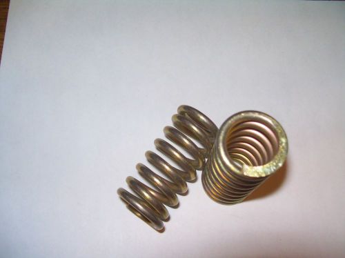 Compression spring lot 10 pcs. heavy duty 1.780 long appx. 135 #/in for sale