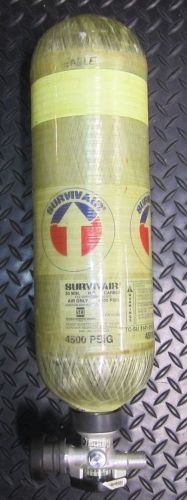Survivair 30 Minute Cylinder 4500 psi ***Used and in GREAT Condition&#034; 917135