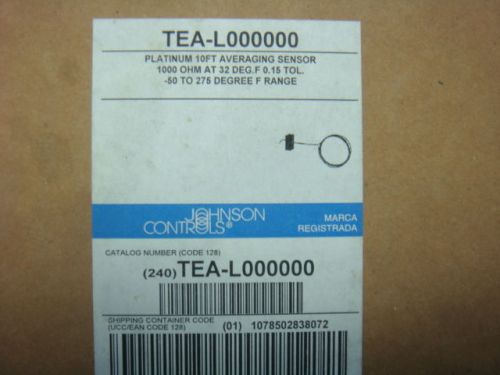 Johnson controls tea-l000000 averaging sensor platinum, nib, teal000000 for sale