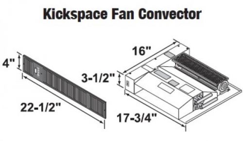 Kickspace Fan Convector