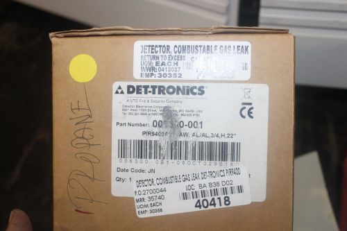 NEW DET-TRONICS PIR9400 COMBUSTIBLE GAS LEAK DETECTOR