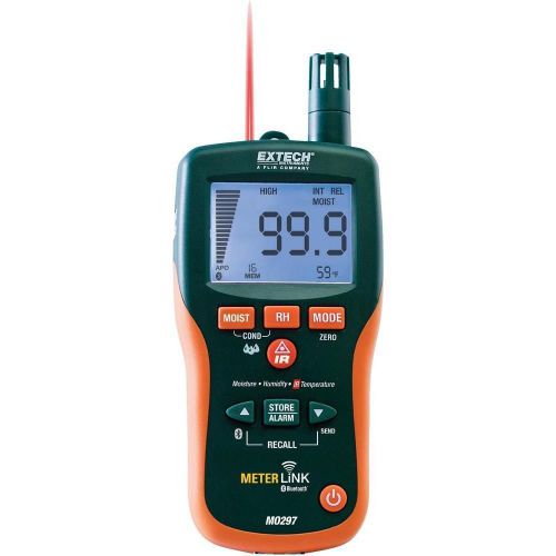 Extech mo297 pinless moisture psychrometer with ir thermom, us authorized dealer for sale