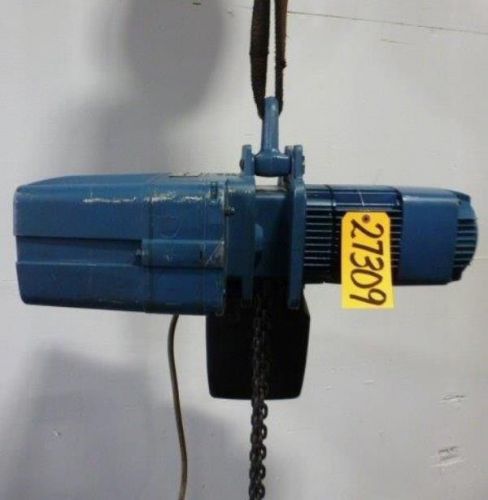 Demag electric chain hoist 2 tons (27309) for sale
