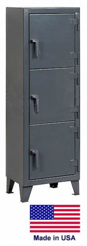 Personnel - personal locker coml / industrial - 3 lockers - 68 h x 18 d x 22 w for sale